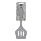 ESPATULA VAZADA 29CM SILICONE CINZA