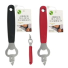 ABRIDOR DE GARRAFA/LATA 26CM CABO PLASTICO - BLACK